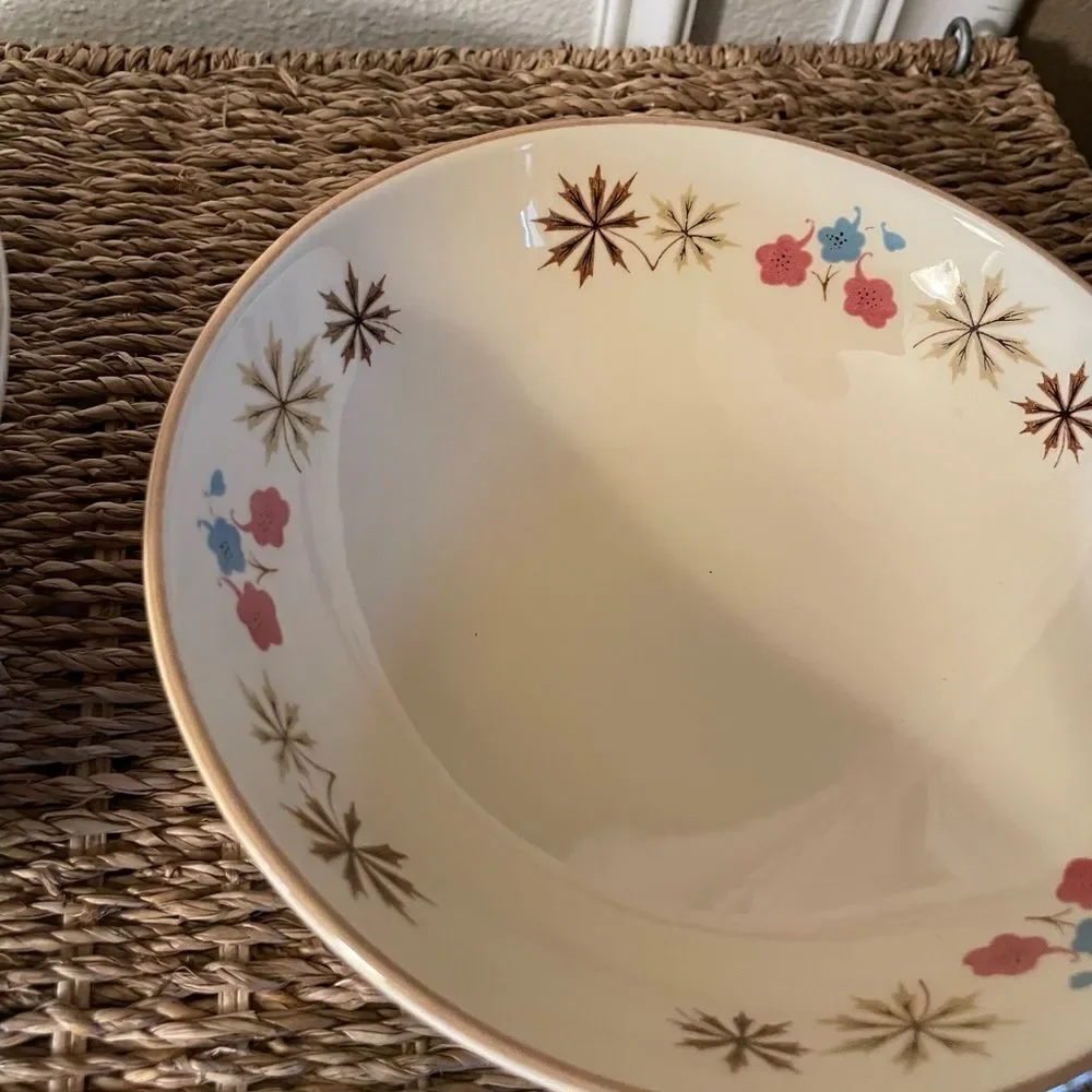Franciscan Larkspur 1950’s Serving Bowls Set